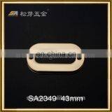 Gold Zinc Alloy Oval Metal Grommet For Handbags, Factory Price Meta Grommets For Bag Decoration thumbnail-3