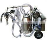 Easy Operation Portable Electric Milking Machine Singe Bucket Goat Cow Milking Machine Buffalo Milking Machine thumbnail-3