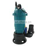 WQD Series 0.75kw Industrial High Pressure Submersible Sewage Water Pump 220v