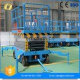7LSJY Shandong SevenLift Hydraulic Wholesale Outdoor Use Manual Low Noise 12m Full Rise Hydraulic Scissor Lift thumbnail-1
