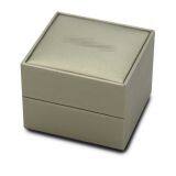 Plastic Box Covered PU Leather Outside and Wrapped PU Leather Inside, Embossed Logo thumbnail-3