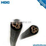 IEC 60228 450/500V H07RN-F Heavy Rubber Sheathed Flexible Cable Yellow Green Grounding 1x70mm2 Factory Price thumbnail-2