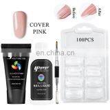 Cleaner Plus 30ml 7 Colors 4pcs False Nail Tips 100 Pcs Nail Extension uv Gel Kit Beauty Personal Care thumbnail-6