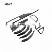 Carbon Fiber Trim Interior Decoration for Bmw 3 Series 4 Series Door Handle thumbnail-1