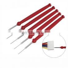 Automobile Universal Terminal Release Tool Set Plug Type Connector Remover Kit Plug Terminal Removal Tool Kit Pin Tools