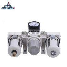 Hot-selling Different Pressure Drain AC3000-02 Single Strand Aluminum Alloy Material High Precision Filtration Pneumatic Unit thumbnail-5