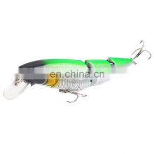 Amazon 3-section 11.5cm 15g Multi Jointed Plastic Hard Fishing Lure for Freshwater Saltwater Fishing thumbnail-4