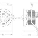 15W LED COB Bridgelux Chip Mobile Light Li-battery DC12V LED Rechargble Lamp thumbnail-4