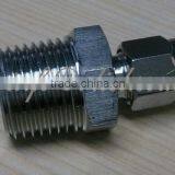 Tube Compression Adapter, 1/2" MPT x 1/4" Compression, Homebrewing, New