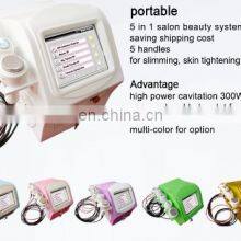 2022 Hot Sale Portable Body Slimming Machine Cavitation Slimming Machine Weight Loss Product thumbnail-3