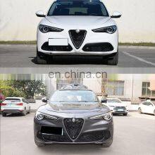 Runde Newest For Alfa Romeo Stelvio Upgrade Four-Leaf Clover Front Bumper Kit thumbnail-3