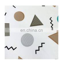 Brands Storage Woven Custom Printing Geometric Patterns Linen Printed Fabric for Garment thumbnail-2