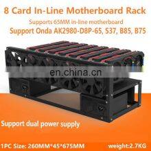 Video Card Rig Steel Opening Air Rig Frame Case Computer GPU Rig Rack For 6GPU 8GPU 12GPU In Stock thumbnail-2