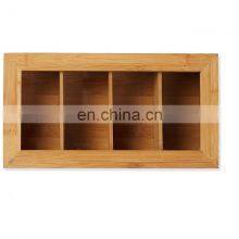 Kitchenware New Design High Quality Multifunction Organizer Bamboo Storage Box Pantry Organizer Kitchen & Tabletop thumbnail-3