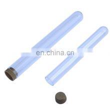 Clear Plastic Cigar tube wholesale cigar packaging tubes