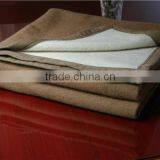 NO 1 Factory Cheap 400gsm 50% Wool 50% Camel Blanket thumbnail-1