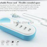 Electric Type International Travel Plug Charger With 4 Usb Charger
