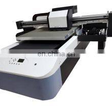 Hot Sale Economical 6090 UV Flatbed Printer (with 2pcs Xp600 Head , Photoprint ,CMYKLcLm W,1pc uv Led Lamp )