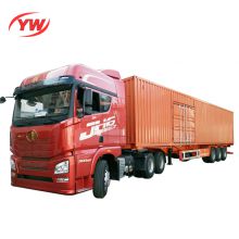 3 axles transporting van semi trailer aluminum steel 50 ton van box trailer van cargo truck box semi trailer with side open door