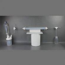 Chemical and Pharmaceutical Hydrogen Fluoride Distillation Condensing Device Corrosion-resistant and High-temperature-resistant Teflon Plastic Distillation Reaction Device Flask With Cooling Jacket thumbnail-2