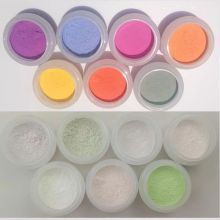 Photochromic powder pigment UV discoloration nail powder