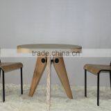 Replica Powder Coated Frame Plywood European Style Jean Prouve Standard Chair,standard Dining Chair, Prouve Style Standard Chair thumbnail-4