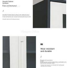 Armoire à dossiers métallique haute capacité pour bureaux d'entreprise. Armoire en acier professionnelle pour bureaux à forte affluence | Durable et facile à nettoyer thumbnail-5
