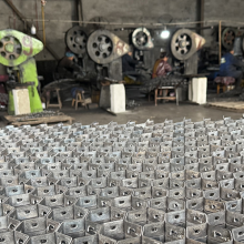 Hexmesh Stainless Steel 410 Bonding Hole Hexmesh Lance Tabs Hexagonal Mesh , for Fix Refractory Materials for FCC Units in Refineries thumbnail-1