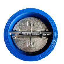 Cast Iron Butterfly Wafer Type Single-Direction Check Valve DH77X-16 Manufacturer OEM Normal Temperature Genera Media Gas thumbnail-5