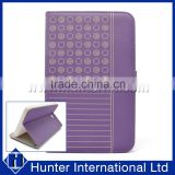 Purple Color Polka Dots Tablet Case For Tab 3