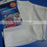 White Laundry Washing Net Bag