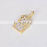 Custom Gold Hip Hop Jewelry Pendant Gold Rope Chain Many Style for Choice thumbnail-3