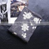 Wholesale Korea Fashion Ladies Cotton Flower Embroidery Shawls Quality Choice thumbnail-4