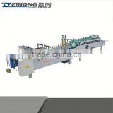ZH-580AC Sale Best Price Auto Folding Corrugated 580ACrton Packing Folder Gluer Machine With Lock Bottom