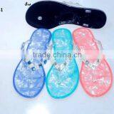 New Design Colorful Change Color Pvc Jelly Flip Flop thumbnail-4