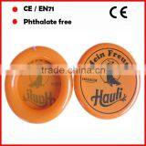 6P phthalate free PVC inflatable frisbee toys for promotion