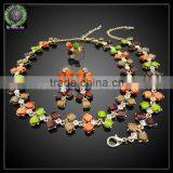 wholesale jewelry replicas Long chain jewelry set young girl jewelry set