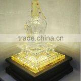 Top quality crystal metal tower (CP-10138)