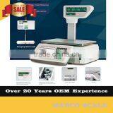 Barcode Types Digital Weight Scale rs 232 Electronic Scale With Label Printer thumbnail-1