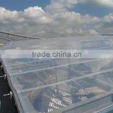 Clear ETFE Coated Film Tensile Fabric Architecture Roof and Inflatable Cushion Construction Building in Hannove for thumbnail-2