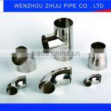 ANSI/ASME Stainless Steel Seamless Accessory Set Sanitary Pipe Fittings