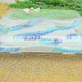 New OPS Plastic Disposable Embossing Sushi Box Tray With Curve Brim thumbnail-2