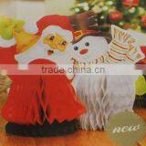 Santa and Snowman Paper Decorations