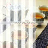 White Stripe Decorative Film for Window Glass Similar to 3m Window Film