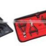 5pcs Tool Kit With Leather Bag Glittering PVC. Contains Chain, Flat,Round, Flat & Half Round& Side Cutter thumbnail-3