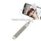 cable take pole selfie stick,Adajustable Holder Selfie Stick Shutter for Z07-8