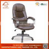 High Back Ergonomic Executive Leather Office Chair With Footrest thumbnail-6