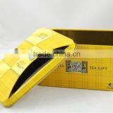 Square Empty Tin Tea Can thumbnail-1