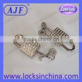 Newest Square Rhinestone Padlock for Necklace thumbnail-6