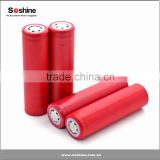 Sanyo 3.7V 18650 2600mAh rechargeable battery with protected, perfect for flashlights